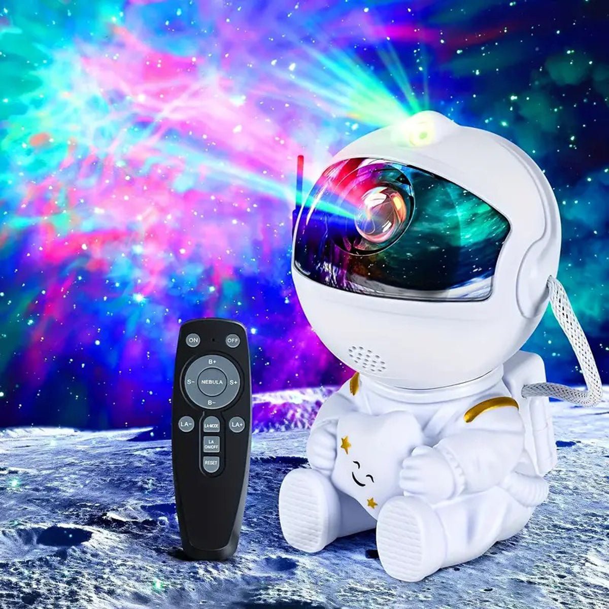 Astronaut Galaxy RGB Projector – Room Ambience Light